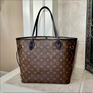 Louis Vuitton Neverfull MM Monogram Print